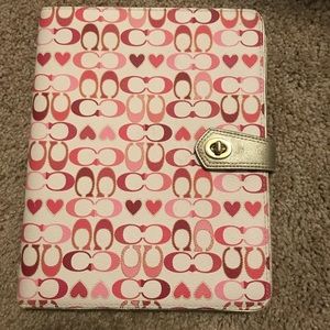 Coach iPad case